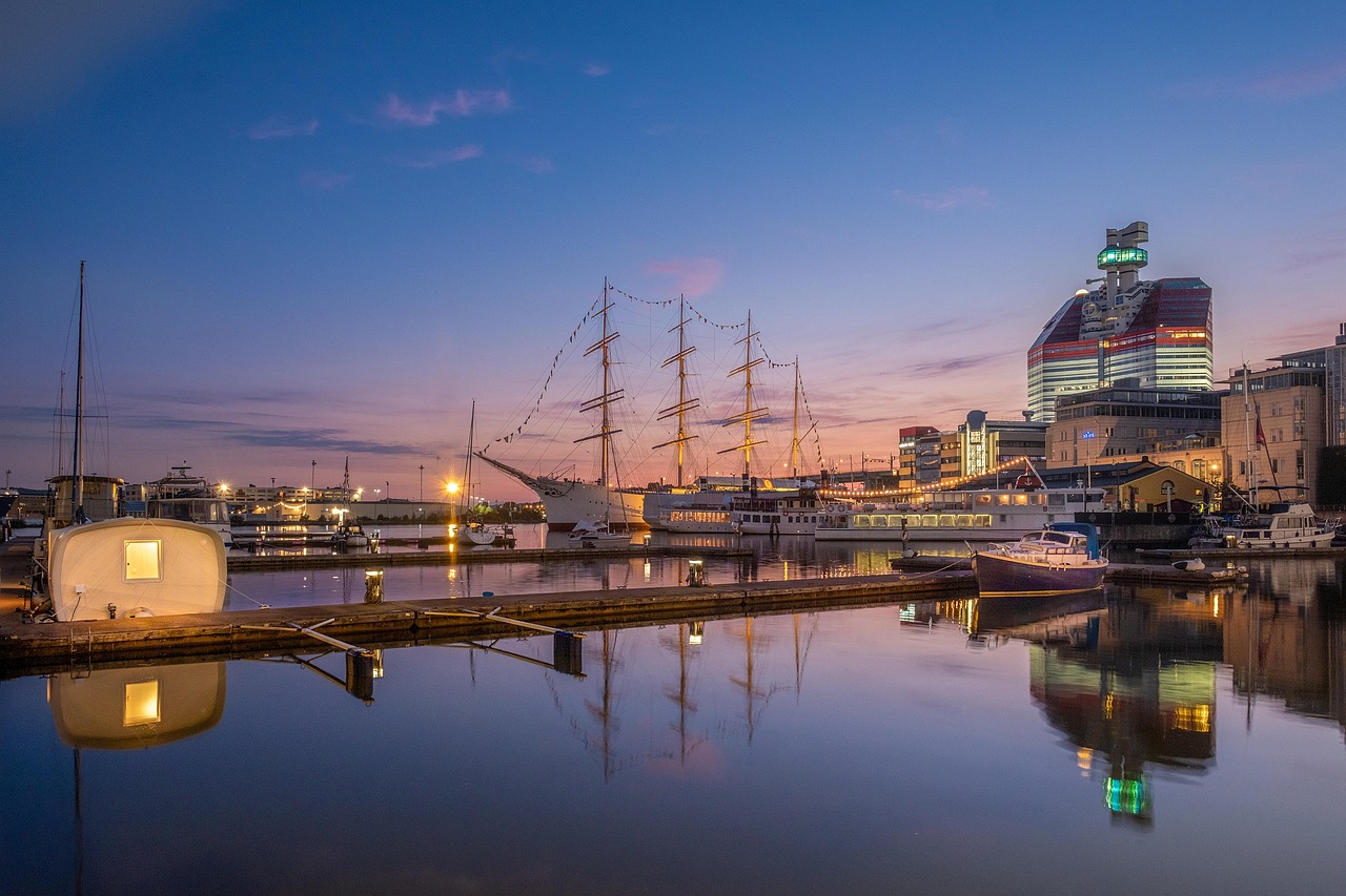 little boom, gothenburg, sea, port, water, solar, sweden, boat, ships, sailboat, nature, houseboat, lifestyle